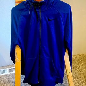 Nike medium dri-fit zip up hoodie